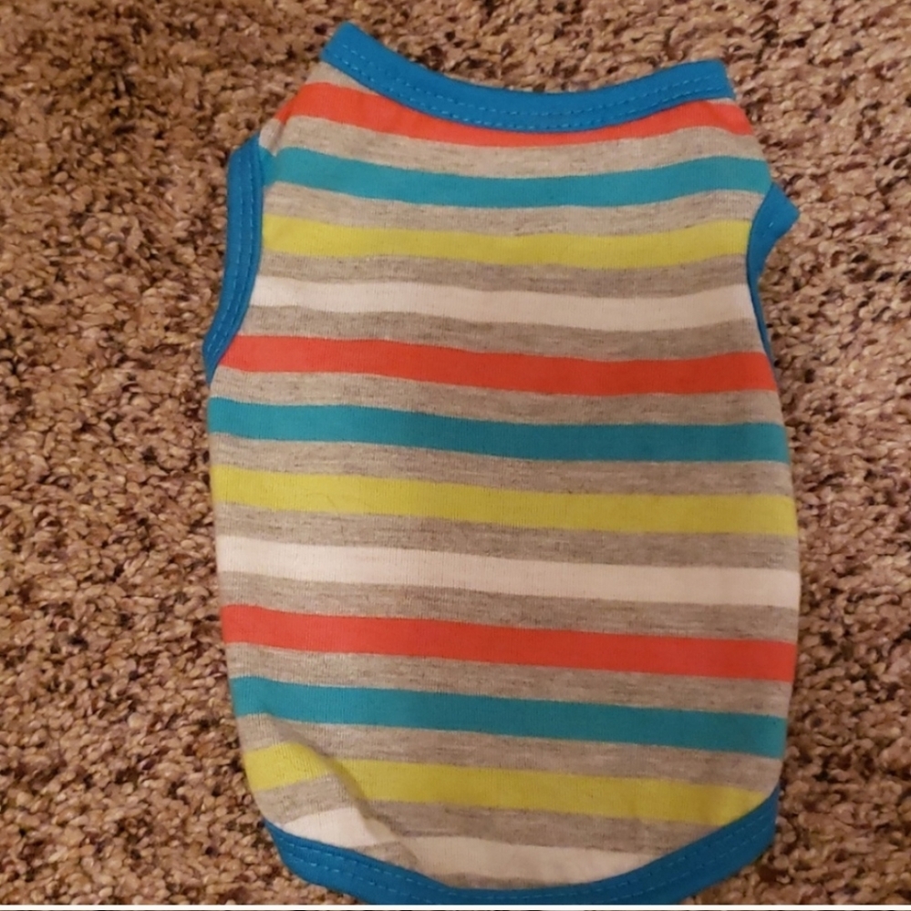 Dog Striped Top